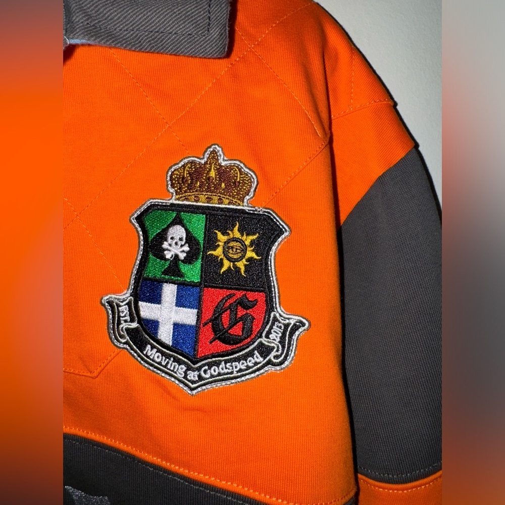 NWOT GodSpeed Sunkist’s Rugby Shirt - Picture 6 of 9